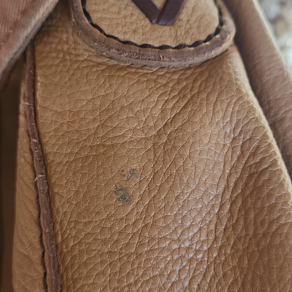 Lucky Brand Tan Leather Shoulder Bag - Picture 8 of 16